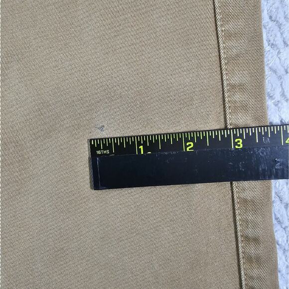 Orvis Pants Mens Size 34 Flat Front Khaki Work Wear Casual - Picture 3 of 9